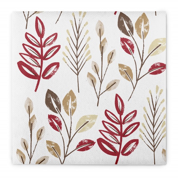 Airlaid Serviette Cedrik in Bordeaux-Braun, 40 x 40 cm, 50 Stück - Mank