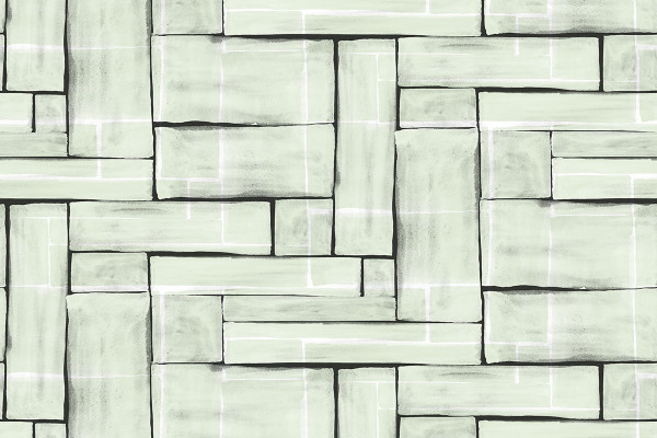 Airlaid Tischläufer Theo in Salbei-Schwarz, 40 cm x 24 m , 1 Stück - Mank