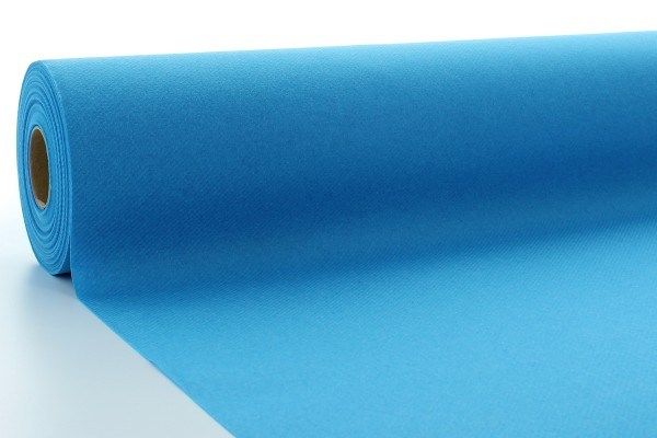 Airlaid Tischdeckenrolle Aquablau, 118 cm x 25 m , 1 Stück - Mank