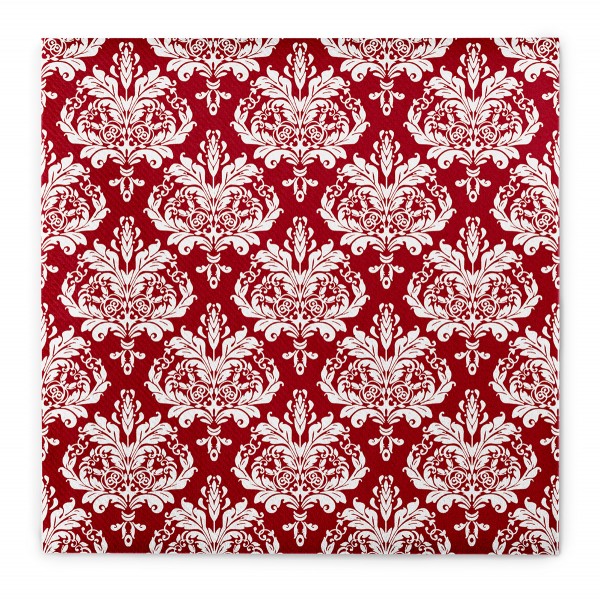 Airlaid Serviette Casper in Bordeaux, 40 x 40 cm, 50 Stück - Mank