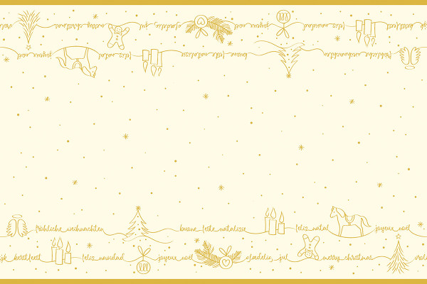 Airlaid Tischläufer Ravin in Gold-Champagner, 40 cm x 24 m , 1 Stück - Mank