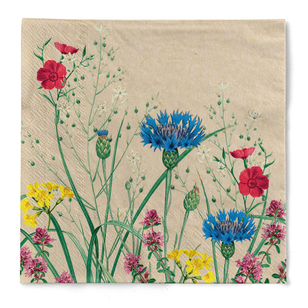 Tissue Serviette Edith, 40 x 40 cm, 3-lagig, 100 Stück - Mank