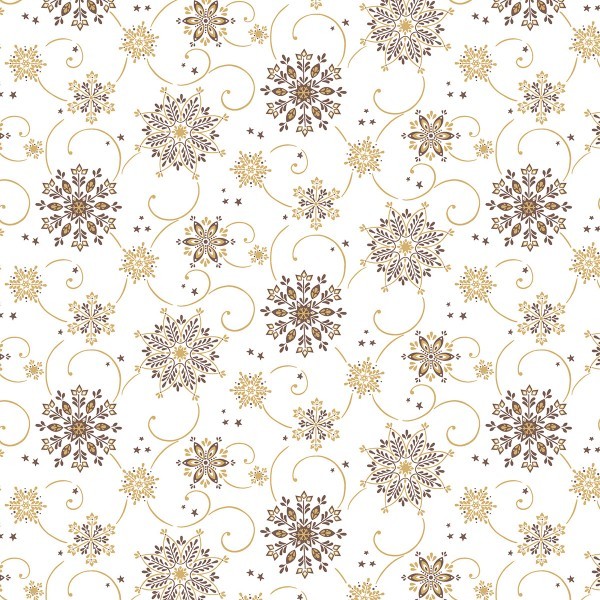 Airlaid Tischdecke Cristal in Braun-Gold, 80 x 80 cm, 20 Stück - Mank