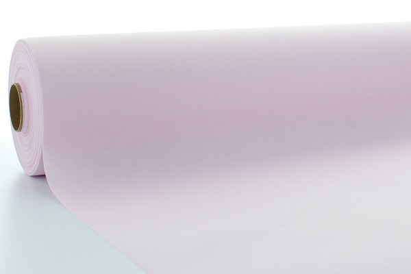 Airlaid Tischdeckenrolle Hellrosa, 118 cm x 25 m , 1 Stück - Mank