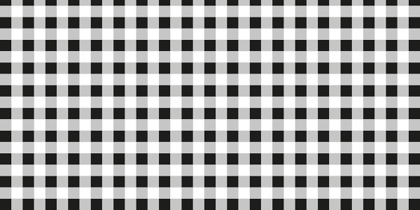 Airlaid Tischläufer Karo in Schwarz, 40 cm x 24 m , 1 Stück - Mank