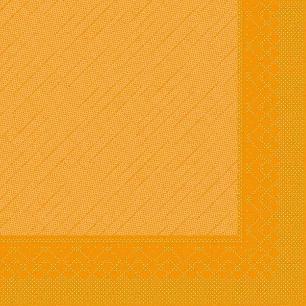 Tissue Deluxe Serviette Curry, 40 x 40 cm, 50 Stück - Mank
