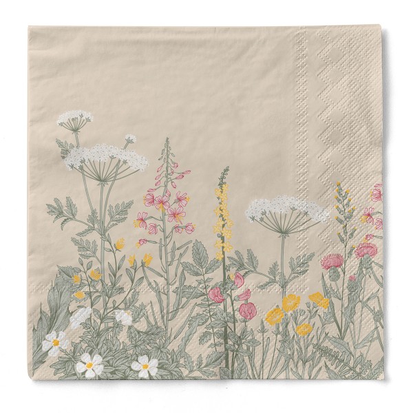 Tissue Serviette Aurelia, 33 x 33 cm, 3-lagig, 100 Stück - Mank