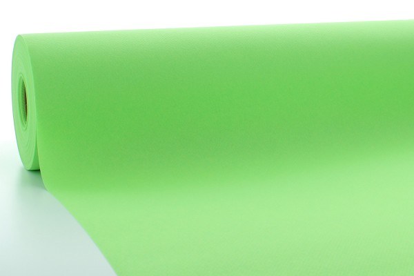 Airlaid Tischdeckenrolle Apfelgrün, 118 cm x 25 m , 1 Stück - Mank