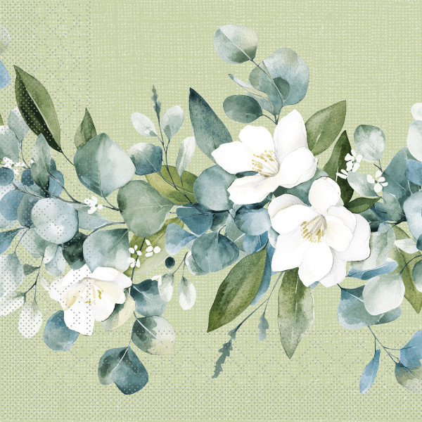 Tissue Serviette Maxime, 33 x 33 cm, 100 Stück - Mank