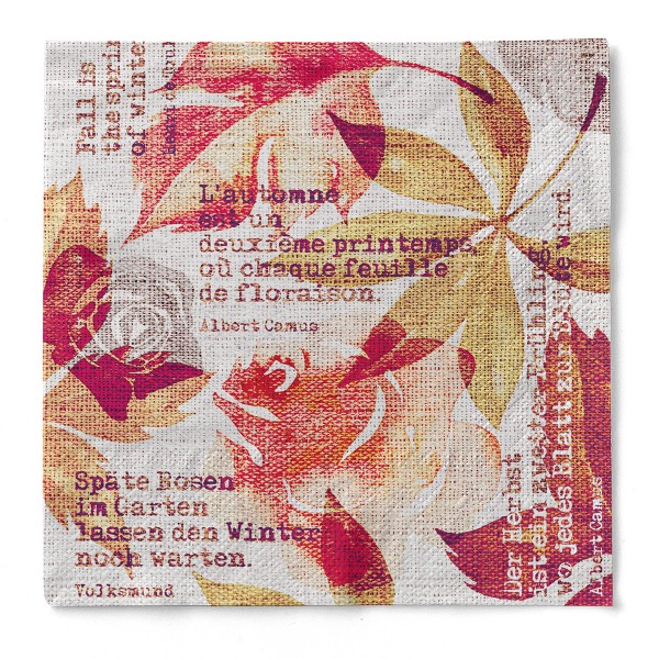 Tissue Serviette Gunnar, 33 x 33 cm, 3-lagig, 100 Stück - Mank