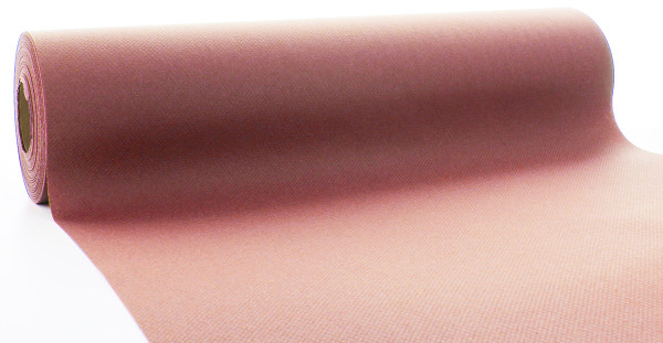 Airlaid Tischläufer Tonja Antik-Rosé, 40 cm x 24 m , 1 Stück - Mank