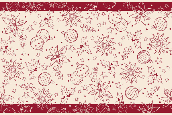 Airlaid Tischläufer Milan in Pebble Stone-Bordeaux, 40 cm x 24 m , 1 Stück - Mank