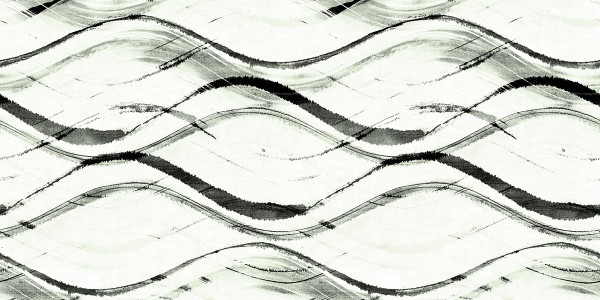 Airlaid Tischläufer Albi in Salbei-Schwarz, 40 cm x 24 m , 1 Stück - Mank