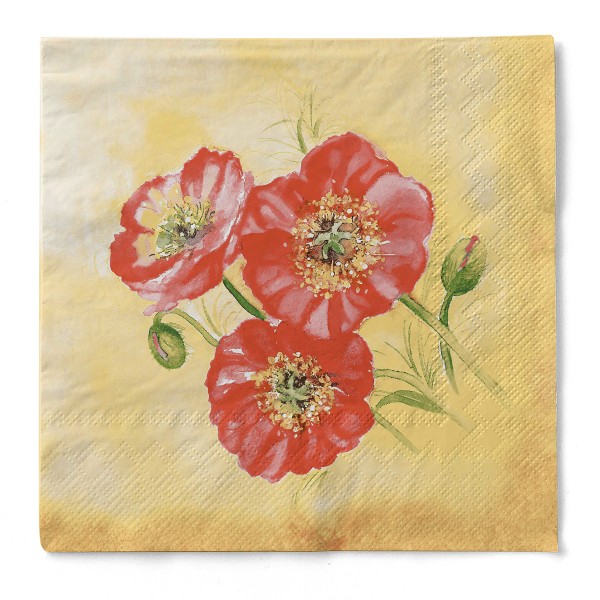 Tissue Serviette Romy, 33 x 33cm, 3-lagig, 100 Stück - Mank