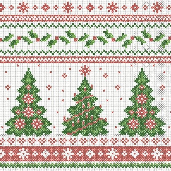 Tissue Serviette Gina, 33 x 33 cm, 100 Stück - Mank