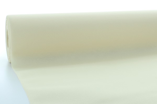 Airlaid Tischdeckenrolle Creme, 118 cm x 40 m , 1 Stück - Mank
