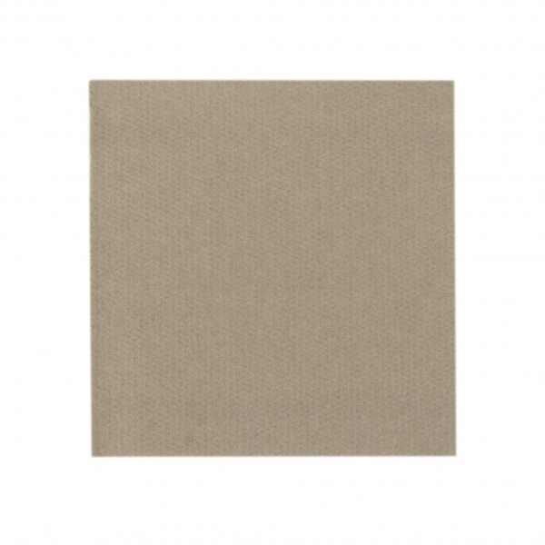 Softpoint Mini-Cocktail Serviette in Beige Grey, 20 x 20 cm, 100 Stück - Mank