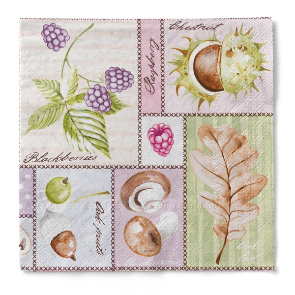 Tissue Serviette Jerry, 33 x 33 cm, 3-lagig, 100 Stück - Mank