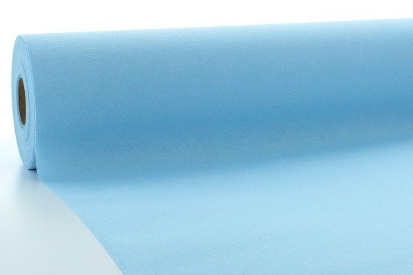 Airlaid Tischdeckenrolle Hellblau, 118 cm x 25 m , 1 Stück - Mank