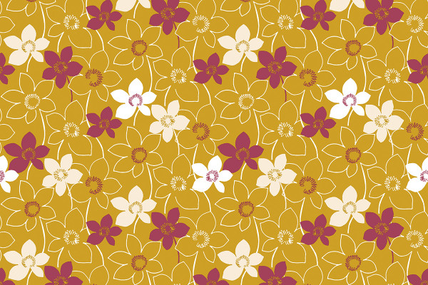 Airlaid Tischläufer Cora in Gold, 40 cm x 24 m, 1 Stück - Mank