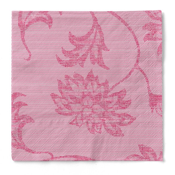 Tissue Serviette Lisboa in Bordeaux, 33 x 33 cm, 3-lagig, 100 Stück - Mank