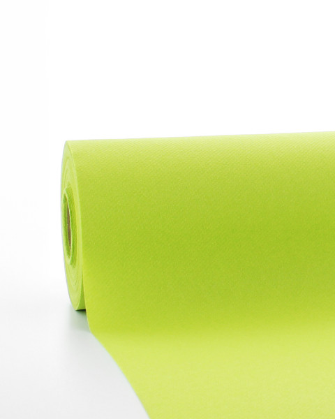 Airlaid Tischdeckenrolle Lime, 120 cm x 40 m , 1 Stück - Mank