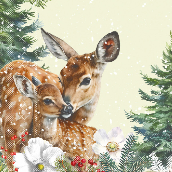 Tissue Serviette Kemi, 40 x 40 cm, 100 Stück - Mank