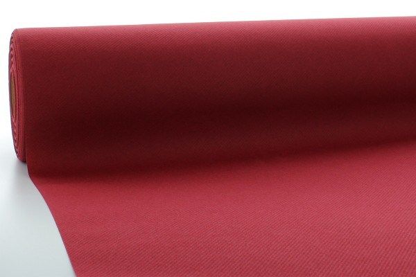 Airlaid Tischdeckenrolle Bordeaux, 118 cm x 40 m , 1 Stück - Mank