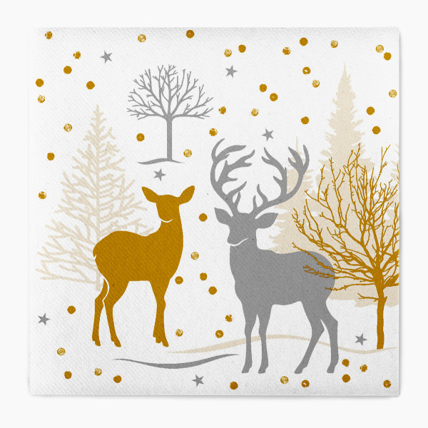 Airlaid Serviette Josia, 40 x 40 cm, 50 Stück - Mank