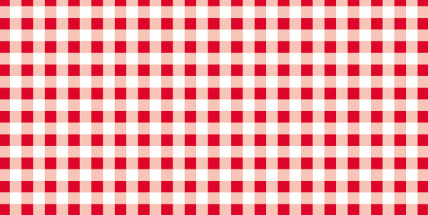 Airlaid Tischläufer Karo in Rot, 40 cm x 24 m , 1 Stück - Mank