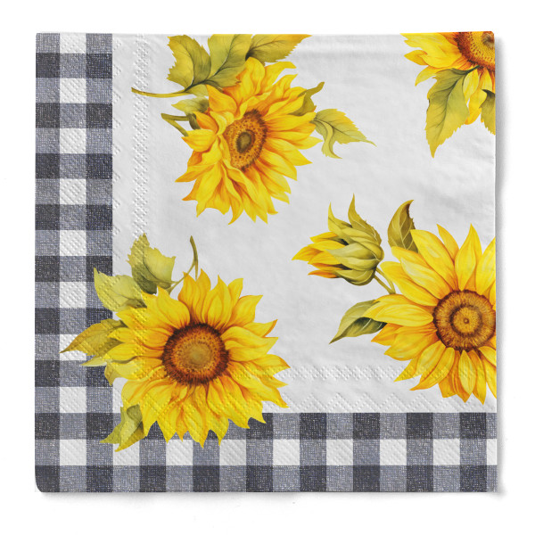 Tissue Serviette Himari, 33 x 33 cm, 3-lagig, 100 Stück - Mank